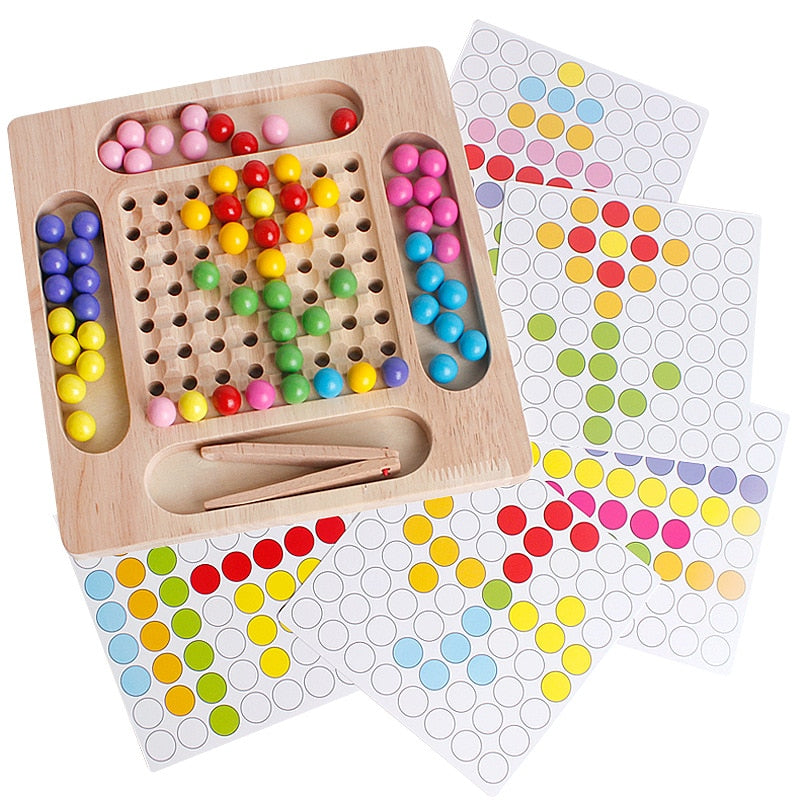 DIY Wooden Bead Board Game