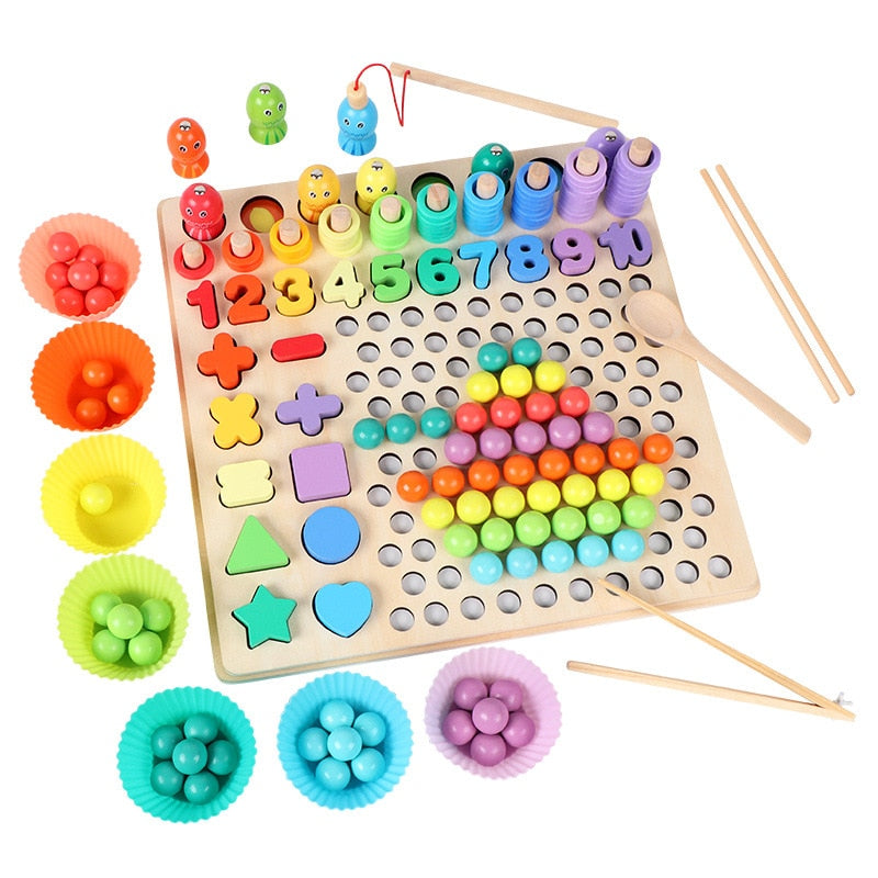 DIY Wooden Bead Board Game