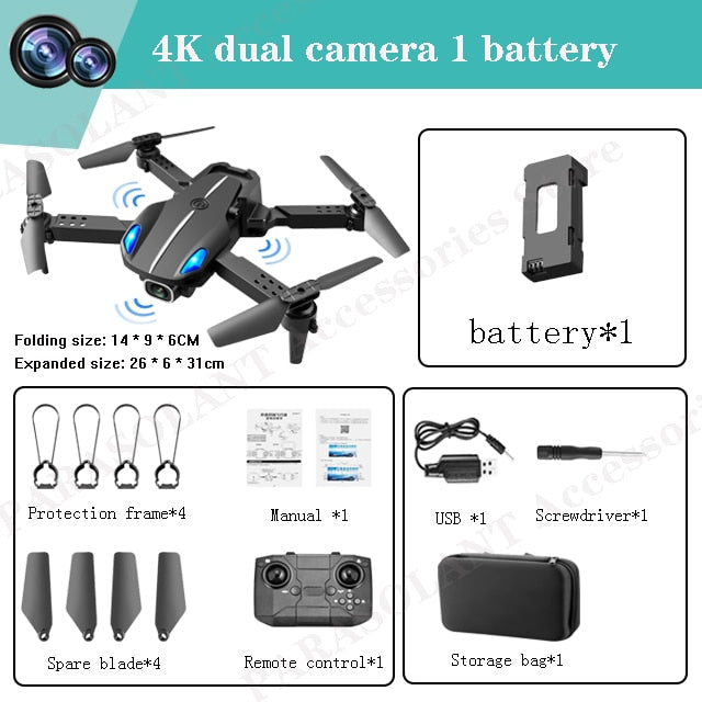 Mini 4K Quadcopter Foldable Drone