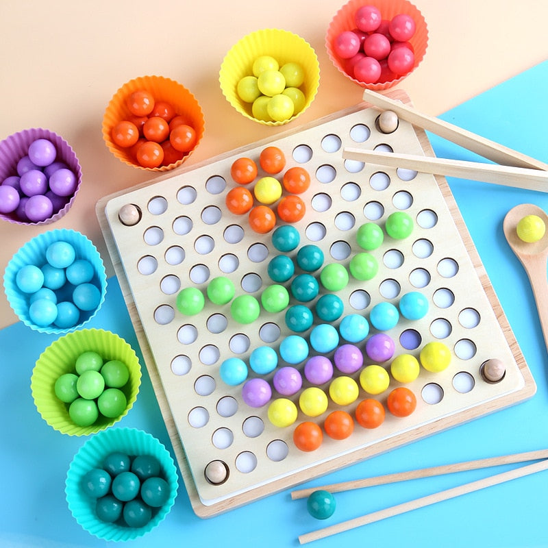 DIY Wooden Bead Board Game
