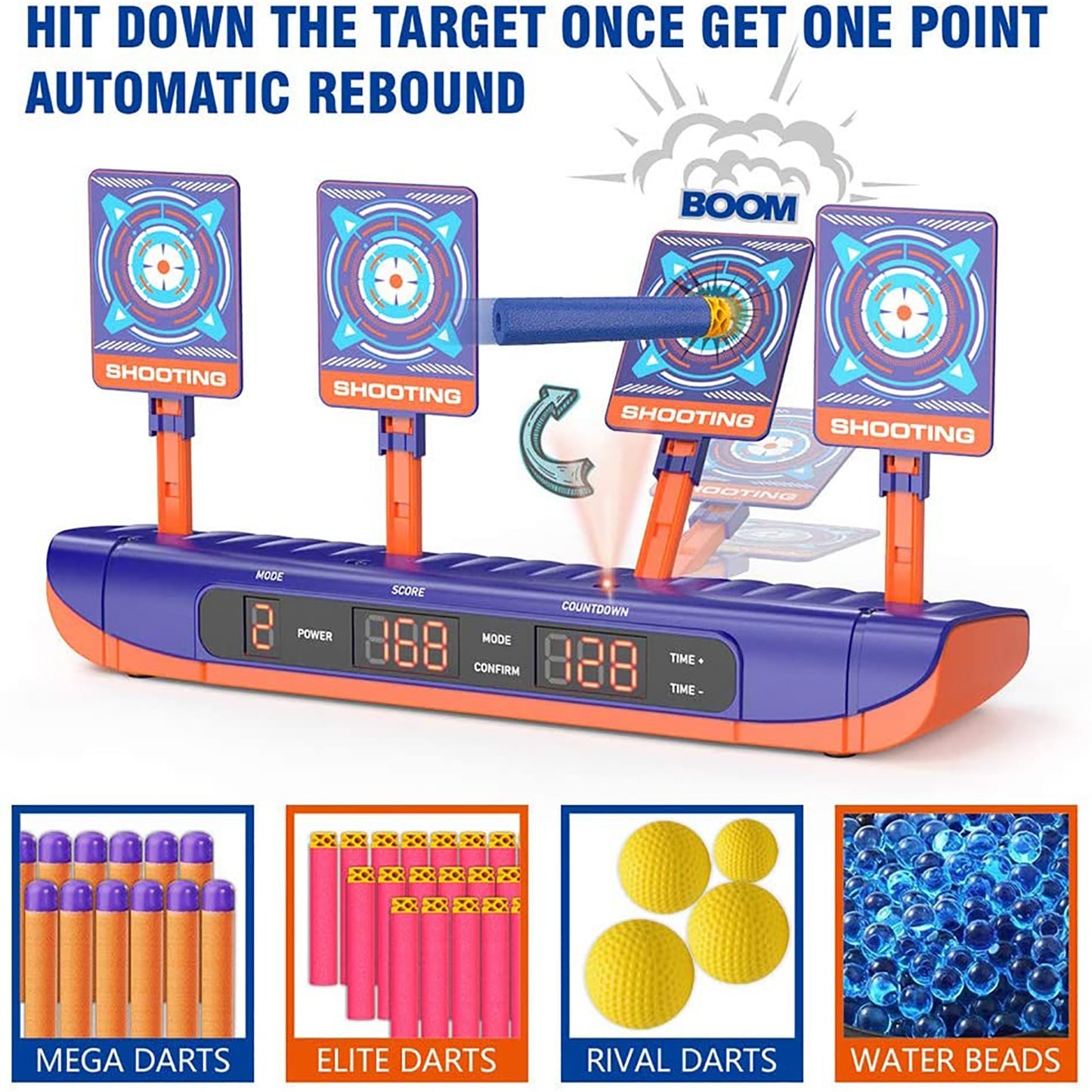 Nerf Auto Reset Electric Shooting Target