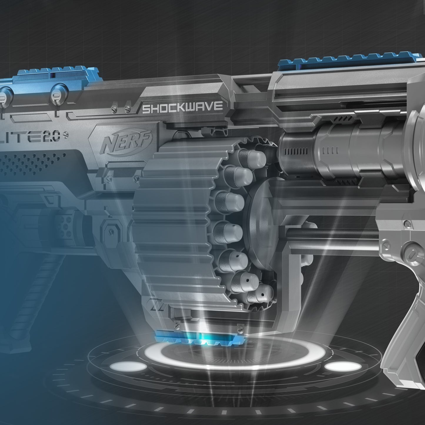 Nerf Commander Toy Gun 2.0