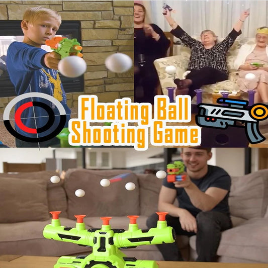 Floating Ball Shooting Game Air Hover Shot Floating Target Game for Holiday Season & Parties Fun Party Supplies