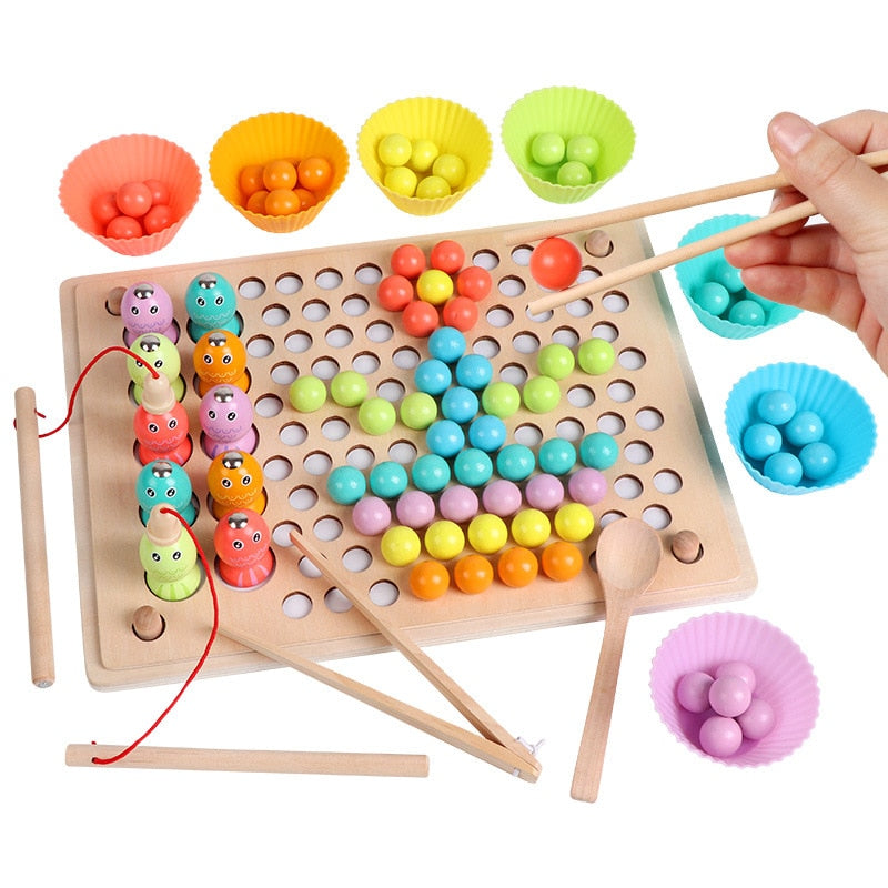 DIY Wooden Bead Board Game