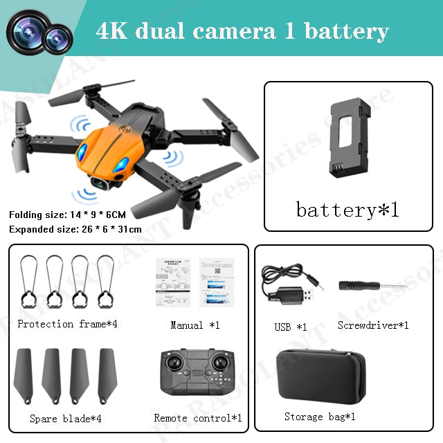 Mini 4K Quadcopter Foldable Drone