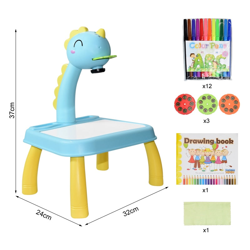 Kids LED Drawing Projector