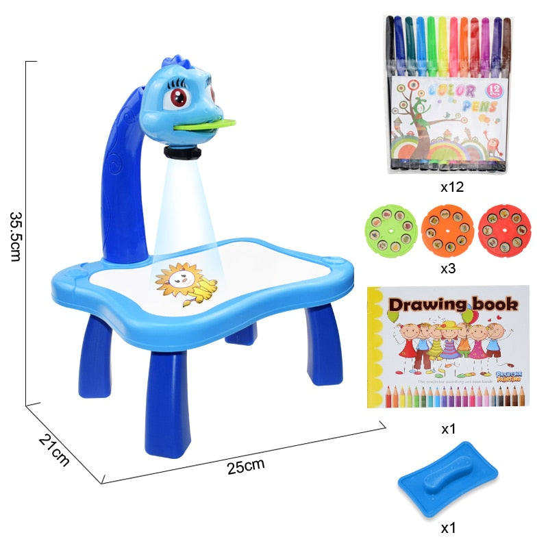 Kids LED Drawing Projector