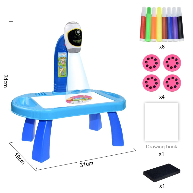 Kids LED Drawing Projector