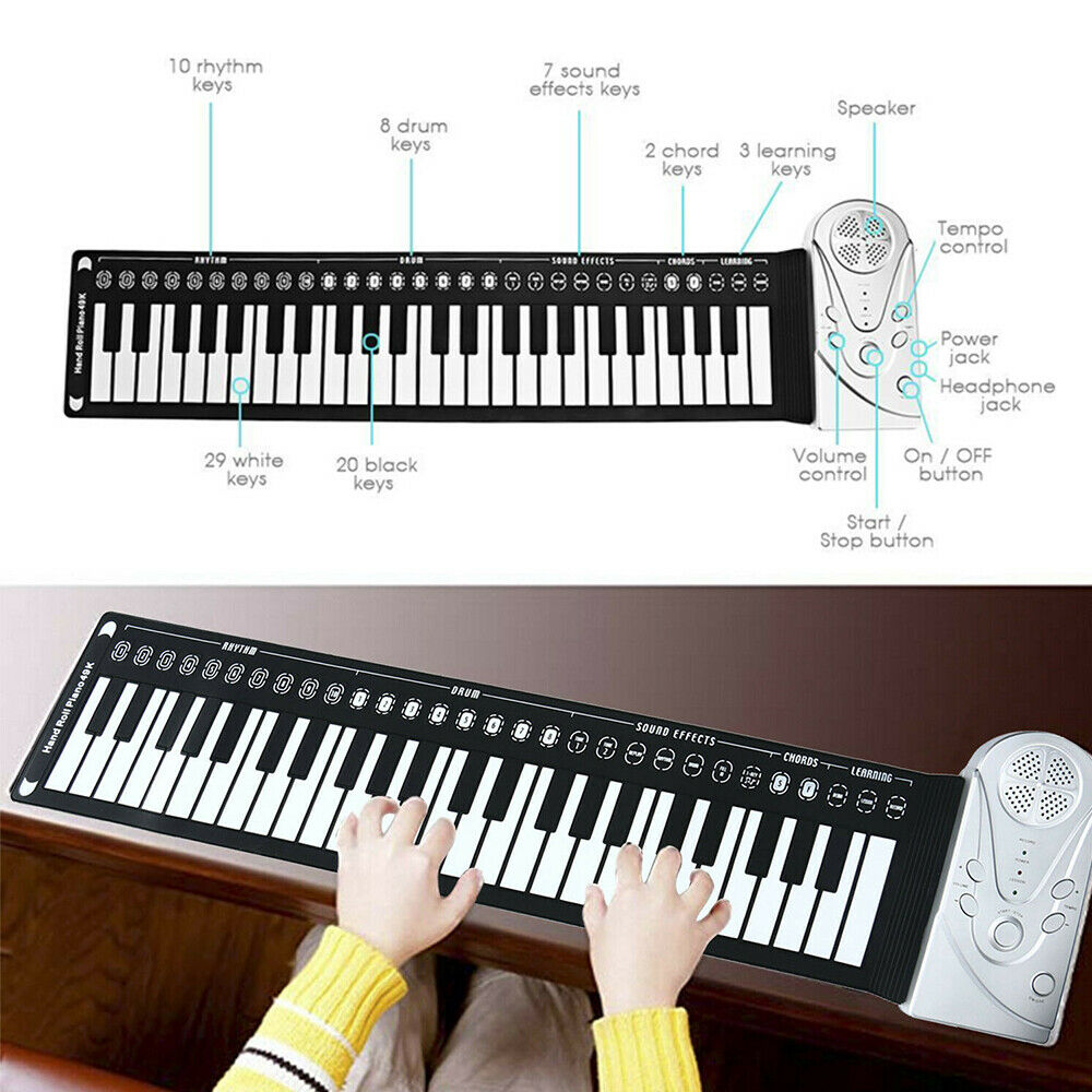 USB Portable Roll Up Piano