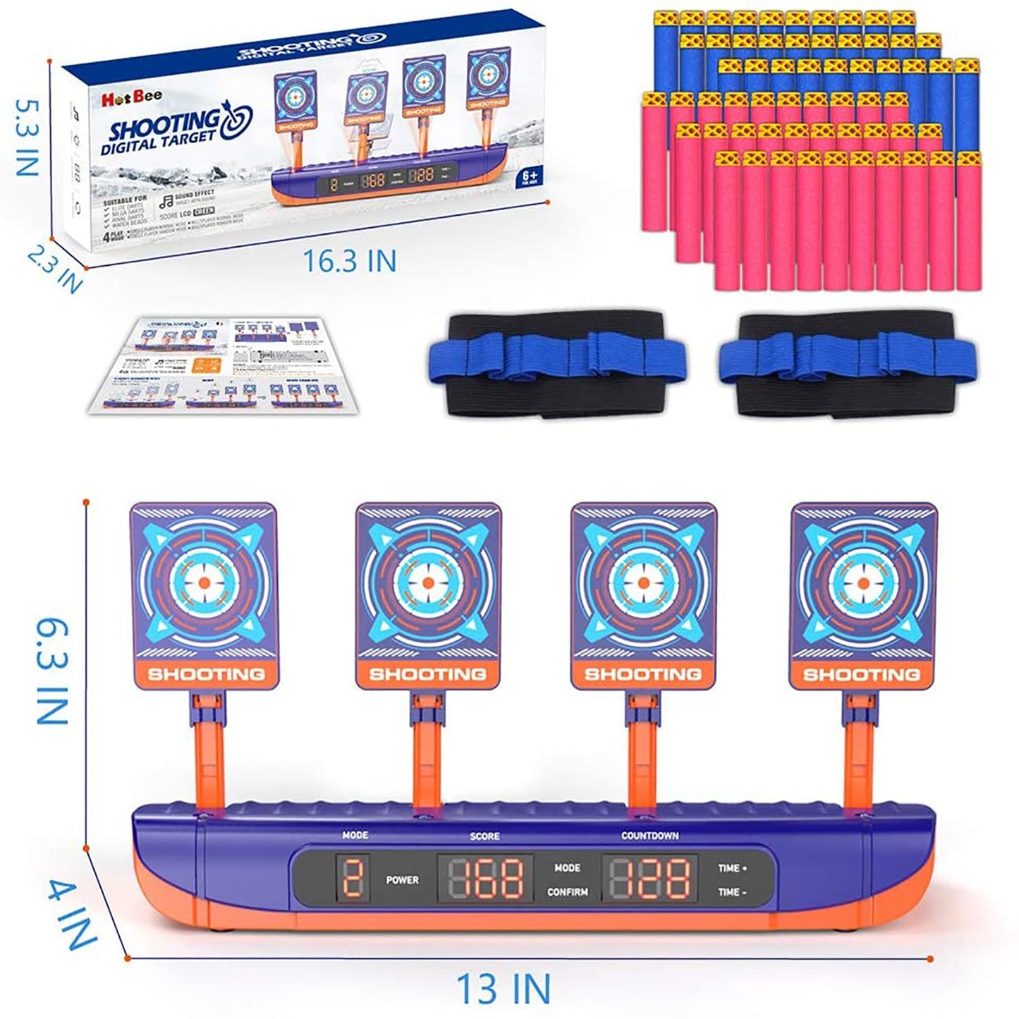 Nerf Auto Reset Electric Shooting Target