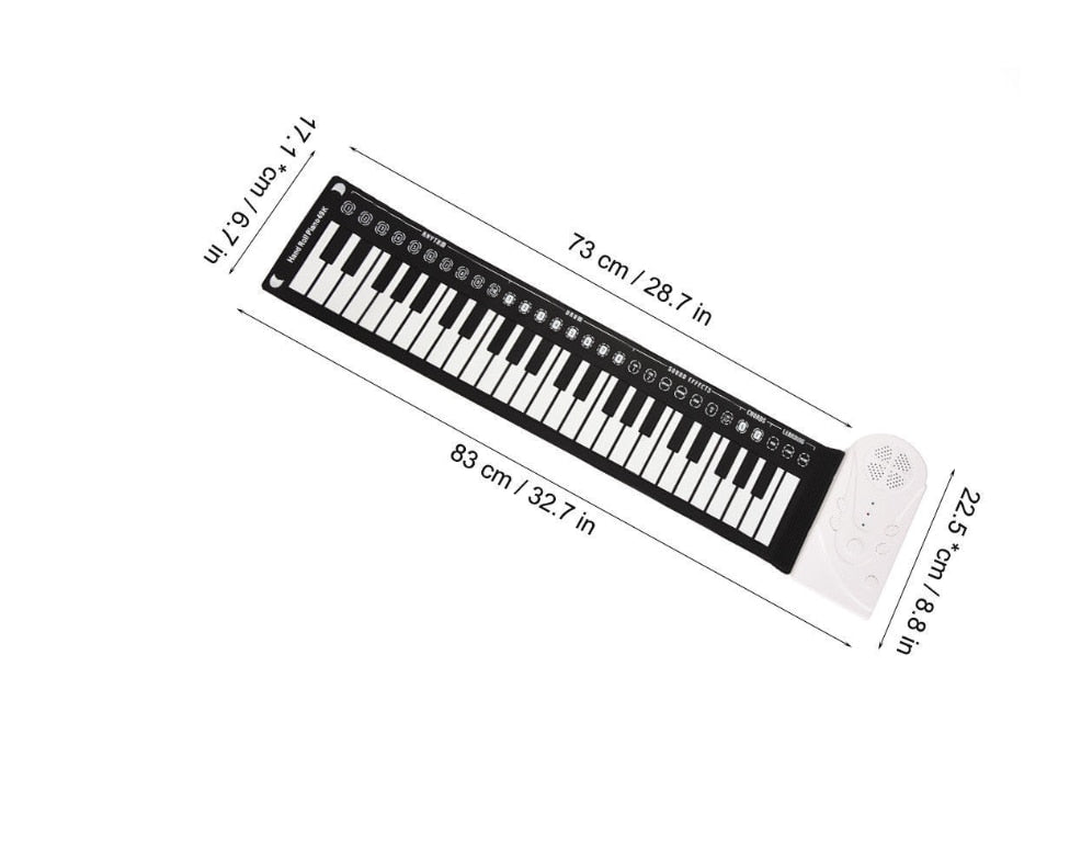 USB Portable Roll Up Piano