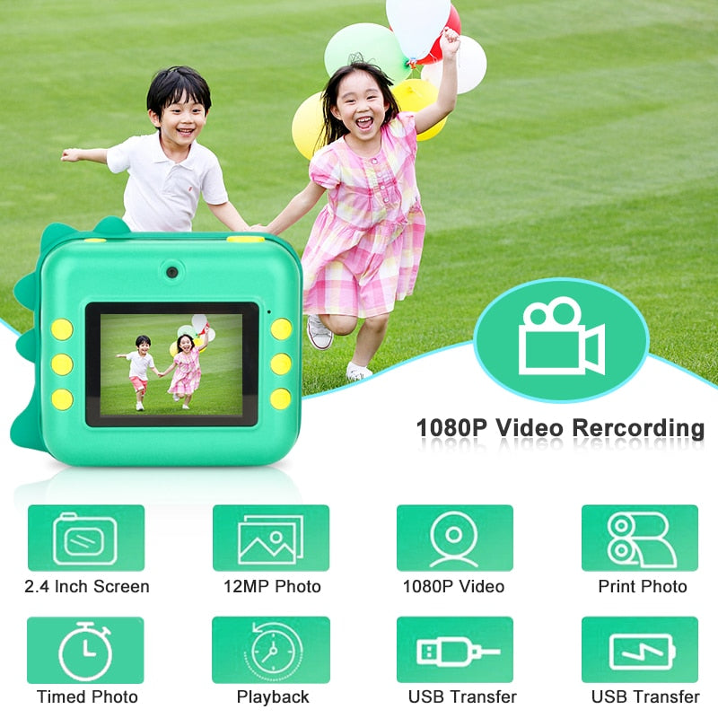 Kids Instant Print Digital Camera